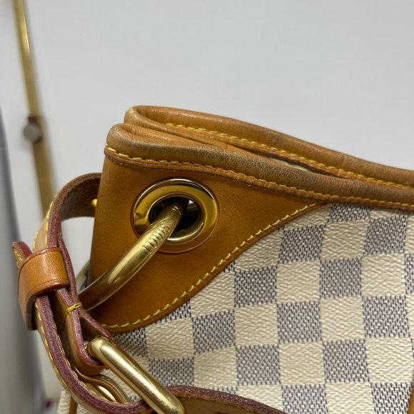 LOUIS VUITTON Damier Azur Galliera GM Shoulder Bag - Picture 6 of 16